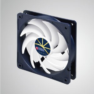 12V DC 0.32A Cooling Fan with Extreme Silent Low Speed Control / 120mm x 20mm x 25mm