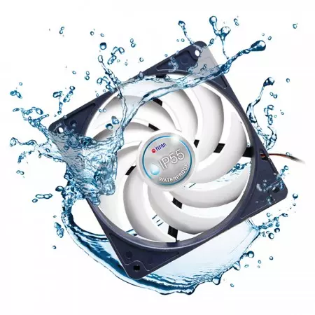 Professional grade of waterproof/dustproof cooling fan, let it can fit in any environment.
