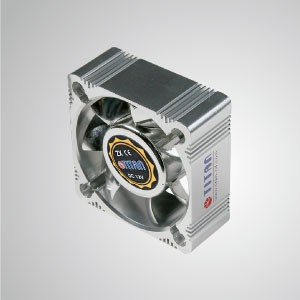 Ventilateur de refroidissement en aluminium de 60 mm, 12V DC, avec protection EMI / FRI électro-plaquée