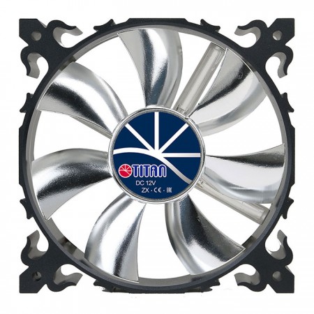 TITAN özel Z-AXIS Rulmanı ile donatılmış olan soğutma fanı, istikrarlı ve uzun süreli bir çalışma sunar.