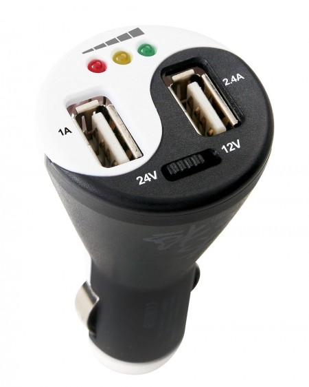 2/4 USB ports satisfy different devices charging at the same time