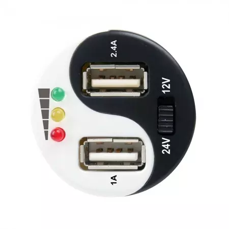 12V/24V auto switch function