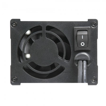 LED indicator & built-in mini cooling fan