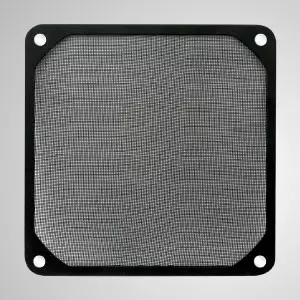 120mm Cooler Fan Dust Metal Filter with Embedded Magnet for Fan / PC Case Cover - 120mm Meltal Filter with Embedded magnet, making you easily attach on any steels chassis without tools.