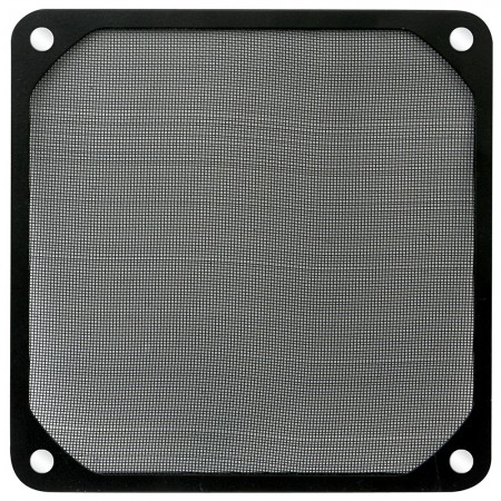 140mm Metallfilter mit eingebautem Magneten, er ist praktisch und werkzeuglos zu installieren und zu entladen.