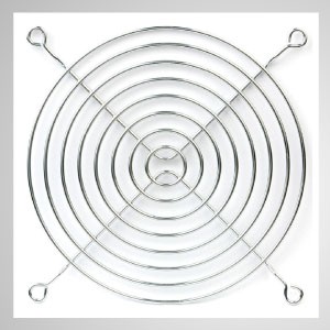 Grilles de protection en métal pour ventilateur de refroidissement de 120 mm