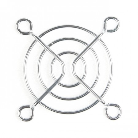 Protector de rejilla de dedo de metal de ventilador de refrigeración de 50 mm - Imán incorporado que te permite fijarlo fácilmente en cualquier chasis de acero sin herramientas.