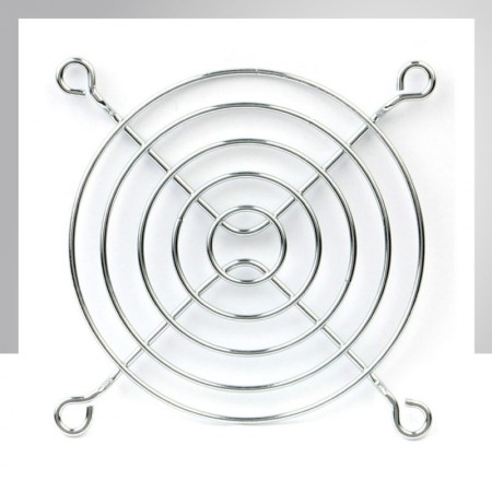 Protecteur de grilles de doigts en métal pour ventilateur de refroidissement de 90 mm