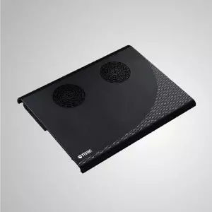 5V DC 10” - 15” Laptop Notebook Cooler Cooling Alumiunum Pad with 4 Portable USB Powered (Black/ Sliver)