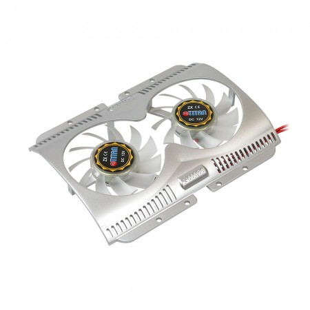 Refroidisseur de disque dur TITAN avec deux ventilateurs.