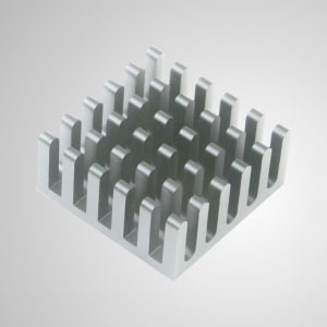 Yapışkanlı Alüminyum Isı Emici Soğutma Kanatları - 30mm x 30mm 6'lı Paket