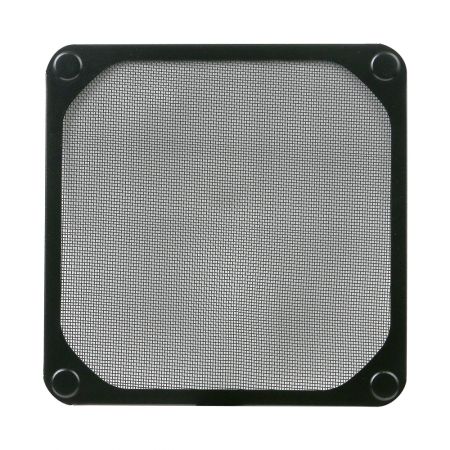 Filtro de metal de 120 mm con imán incrustado, es conveniente y sin herramientas para instalar y desmontar.