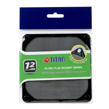 Paquete de filtro de metal de ventilador de 120 mm con imán incorporado