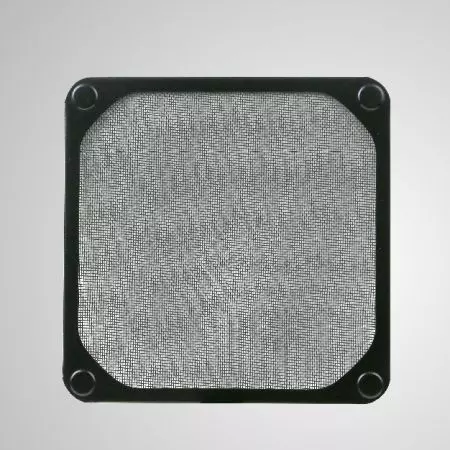 Filtro de metal para ventilador de enfriador de 140 mm con imán incrustado para ventilador / cubierta de la carcasa de la PC - Filtro de metal de 140 mm con imán incrustado, que te permite adjuntarlo fácilmente a cualquier chasis de acero sin herramientas.