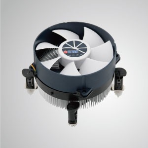 Intel LGA 1155/1156/1200 CPU-luchtkoeler met aluminium koelvinnen en 95mm koelventilator / TDP 95W