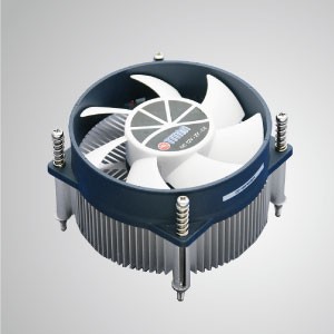 Intel LGA 1155/1156/1200- Alüminyum Soğutma Finleri ile Düşük Profil Tasarım CPU Hava Soğutucusu / TDP 95W - Alüminyum Lehimli Finler ve 90mm Soğutma Fanı ile CPU Hava Soğutma Soğutucusu