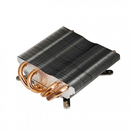 TTC-NC25/HS: Con cuatro tubos de calor de contacto directo de 6 mm, transfiera significativamente el calor del disipador de la CPU en funcionamiento, soportando un TDP de hasta 130W.