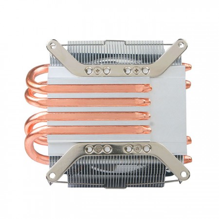 Con cuatro tubos de calor de contacto directo de 6 mm, transfiera significativamente el disipador de calor de la operación de la CPU, compatible con TDP de hasta 130W.