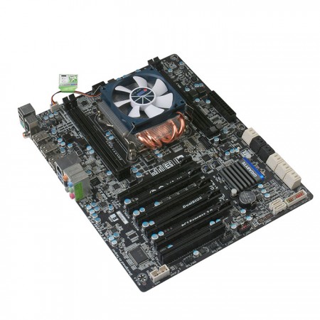 Con ventilador PWM silencioso, reduzca el ruido no deseado de la operación. Compatible con la plataforma Intel LGA y AMD.