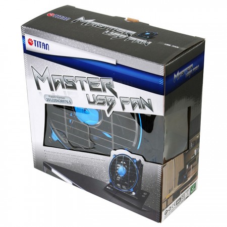 TITAN Ventilador USB profesional.