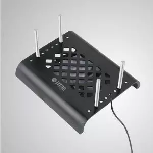5V DC 直流多功能可調式散熱座 / 可使用於PS4、WIFI路由器、遊戲機、化妝刷具散熱 - TITAN鑽石級生活散熱器,一機搞定的極簡散熱美學,適用於各種3C產品:手機、平版、WIFI路由器、機上盒、遊戲機(PS4等)。