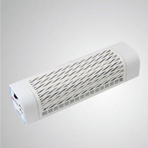 5V DC Fanstorm USB 타워 쿨링 팬 (차량 및 유모차용) / 클래식 화이트 - USB 모바일 선풍기는 강력한 풍량으로 차량 선풍기, 유모차 선풍기, 야외 냉각용으로 사용할 수 있습니다.
