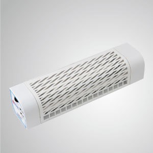 Ventilador de Torre USB 5V DC Fanstorm para Coche y Cochecito de Bebé / Blanco Clásico - El ventilador móvil USB se puede utilizar como ventilador de coche, ventilador de cochecito de bebé, enfriador exterior con un fuerte flujo de aire.