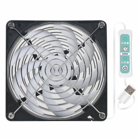 een 120mm mobiele ventilator met dubbele magnetische frames.