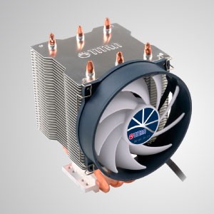 Universal-CPU-Luftkühler mit 3 DC-Heatpipes und 95mm 9-Blatt-Kühlventilator / TDP 140W - Universal CPU-Kühler mit 3 direkten Kontakt-Heatpipes und 95mm PWM Silent-Lüfter. Bietet eine hervorragende CPU-Kühlleistung.