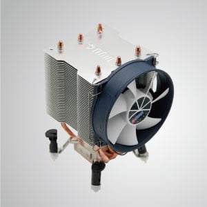 Enfriador de CPU universal con 3 tubos de calor de contacto directo y ventilador PWM de 90 mm / TDP 140W