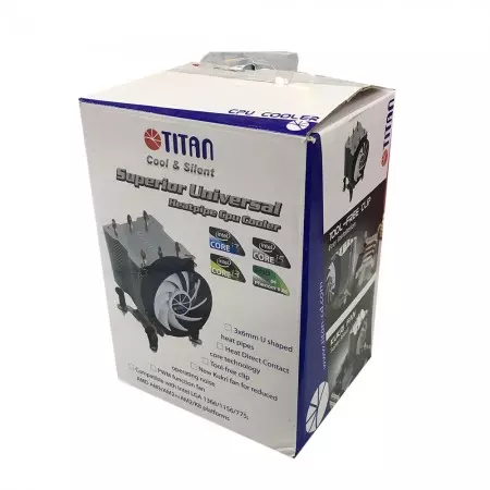 Emballage du refroidisseur de CPU TITAN