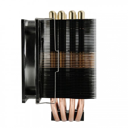 Unique aluminum cooling fins design, create super heat sink performance