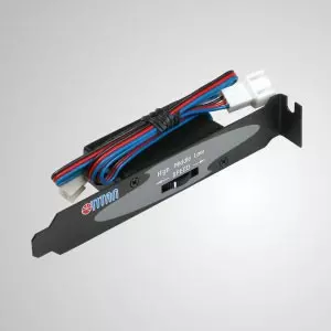コンピューターケース3ピンノイズリダクションファン速度コントローラー