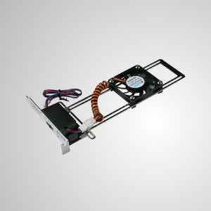 12V DCユニバーサル調整可能なシステム冷却クーラー - ユニバーサルVGAヒートターミネーター(UVHT)は、元のクーラーの冷却性能を向上させます