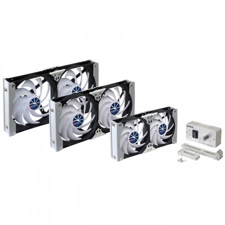 12V DC Multi-Puropse Rack Mount Ventilation Cooling Refrigerator