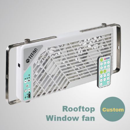 Özel RV Çift Çatı Penceresi Havalandırma RV fanı