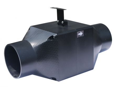 12V DC Inline Duct Fan with IP55 Rating for Heating/Cooling Boosting