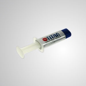 Thermische verbinding Nano Spuit Vet / Pasta / voor Heatsink van CPU VGA LED (1,5g) - TITAN nano-klasse thermische pasta.