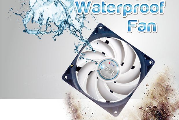 Ventilador DC resistente al agua IP55