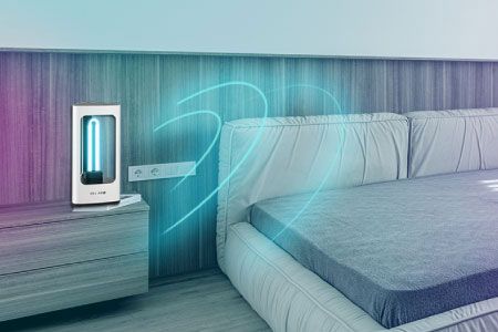 Lumière germicide LED