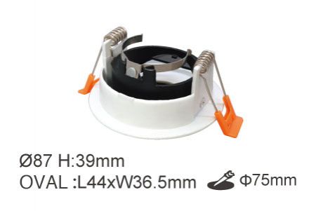 Dibujo del Downlight LED D-7RE005