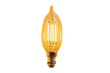 Série de Lâmpadas Vintage de Filamento LED – E14 | 2700K Brilho Âmbar | 490Lm | DANCELiGHT® Coleção Retro Edison - Série de Lâmpadas Vintage de Filamento LED – E14 | 2700K Brilho Âmbar | 490Lm | DANCELiGHT® Coleção Retro Edison