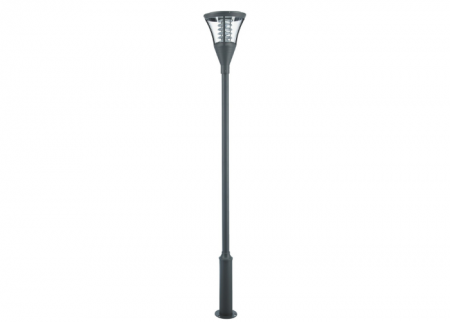 Lumière de poteau de jardin LED extérieure – IP45, Design anti-éblouissement - Lumière de poteau de jardin LED extérieure – IP45, Design anti-éblouissement