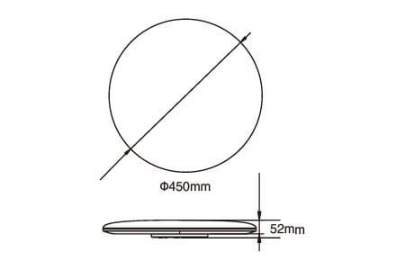 LED Ceiling Light LED-CEN50DR1