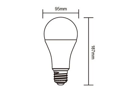 رسم مصباح LED التجاري D-E2725DR3