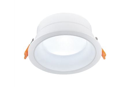 Downlight LED Anti-éblouissement RA90 Découpe Ø120 mm 12W Lumière du jour - Downlight LED Anti-éblouissement RA90 Découpe Ø120 mm 12W Lumière du jour