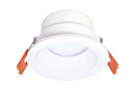 Downlight LED Anti-Ofuscante RA90 Abertura Ø75 mm 5W Branco Natural - Downlight LED Anti-Ofuscante RA90 Abertura Ø75 mm 5W Luz do Dia