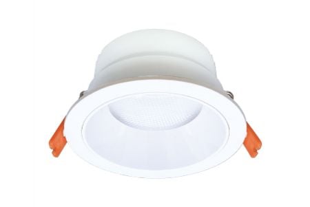 Downlight LED Anti-éblouissement RA90 Découpe Ø95 mm 9W Blanc chaud - Downlight LED Anti-éblouissement RA90 Découpe Ø95 mm 9W Blanc chaud