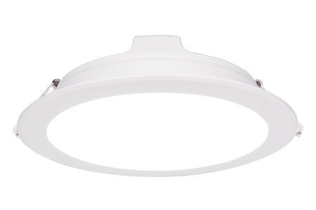 Downlight com Sensor de Micro-ondas LED Ø150mm 16W Branco Natural - Downlight com Sensor de Micro-ondas LED Ø150mm 16W Branco Natural