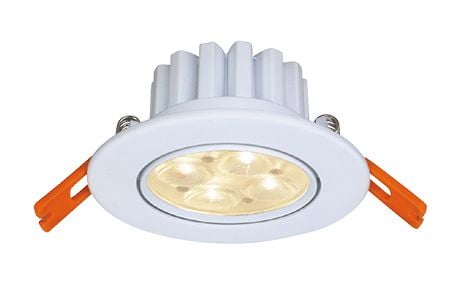 LED White Smile Downlight Ø70mm 5W Daylight - LED White Smile Downlight Ø70mm 5W Daylight